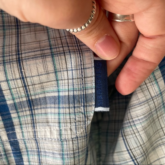 Merrell plaid button down - Picture 7 of 9
